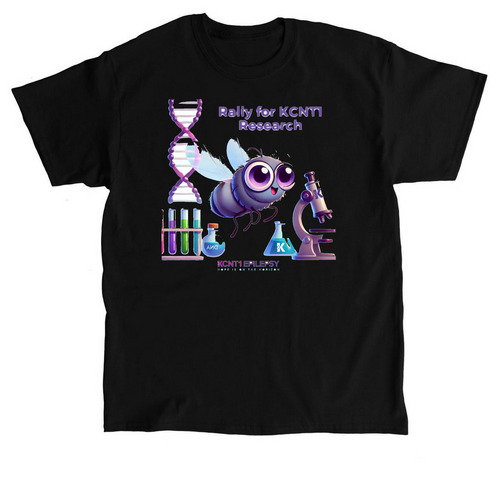 Rally for Research, a Black Classic Unisex Tee