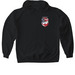 America's 250th with Fireworks, a Black Gildan Softstyle Pullover Hoodie
