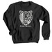 Tiger store, a Black Crewneck Sweatshirt