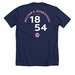 Lawrence United (Home) -&nbsp;William S. Burroughs, a Solid Navy Blend Premium Unisex Tee (back-view)