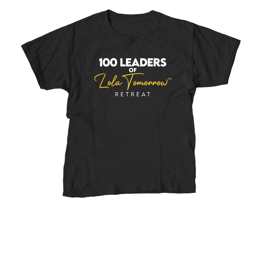 Team Game ChangeHer, a Black Youth Unisex Tee