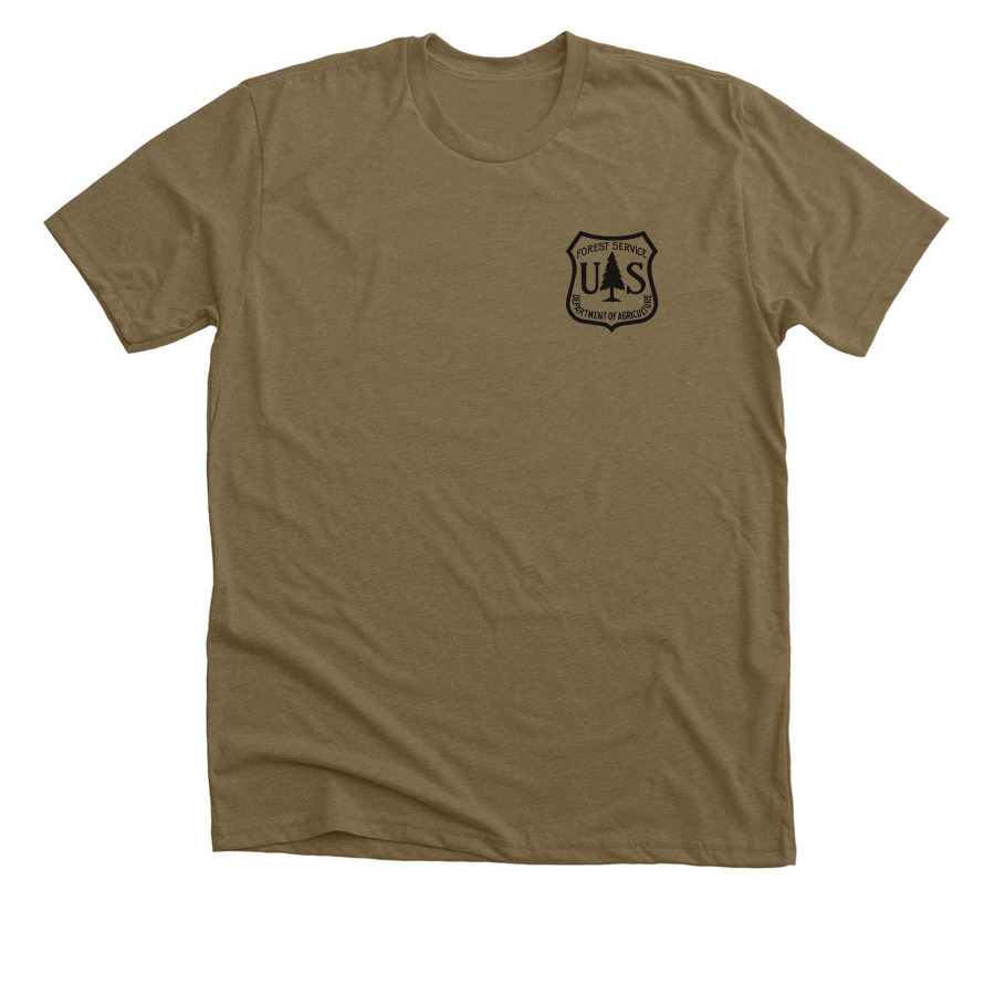 FS Oka-Wen, a Heather Olive Premium Unisex Tee