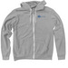 Through the Eyes of Youth Collection, a Athletic Heather Zip Up Hoodie