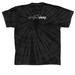 World Narcolepsy Day 2025, a Black Classic Tie Dye Tee (back-view)