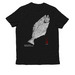 Pacific Halibut gyotaku tanks and shirts&nbsp;, a Deep Black Allmade Organic Cotton Unisex Tee