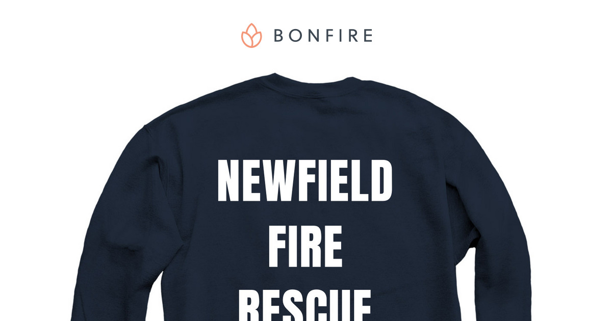 Newfield Fire Rescue Large Sizes Bonfire