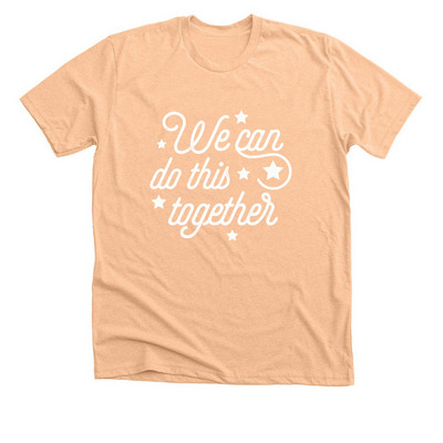 Wheels for Kayla, a Heather Peach Premium Unisex Tee
