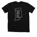 Hoosier Bitches Get Stuff Done - SOS, a Solid Black Blend Premium Unisex Tee