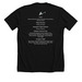 ARG-11i Shirt, a Solid Black Blend Premium Unisex Tee (back-view)