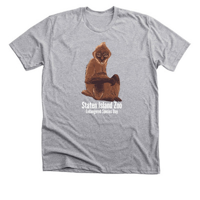 Endangered Species Day 2023, a Athletic Heather Premium Unisex Tee