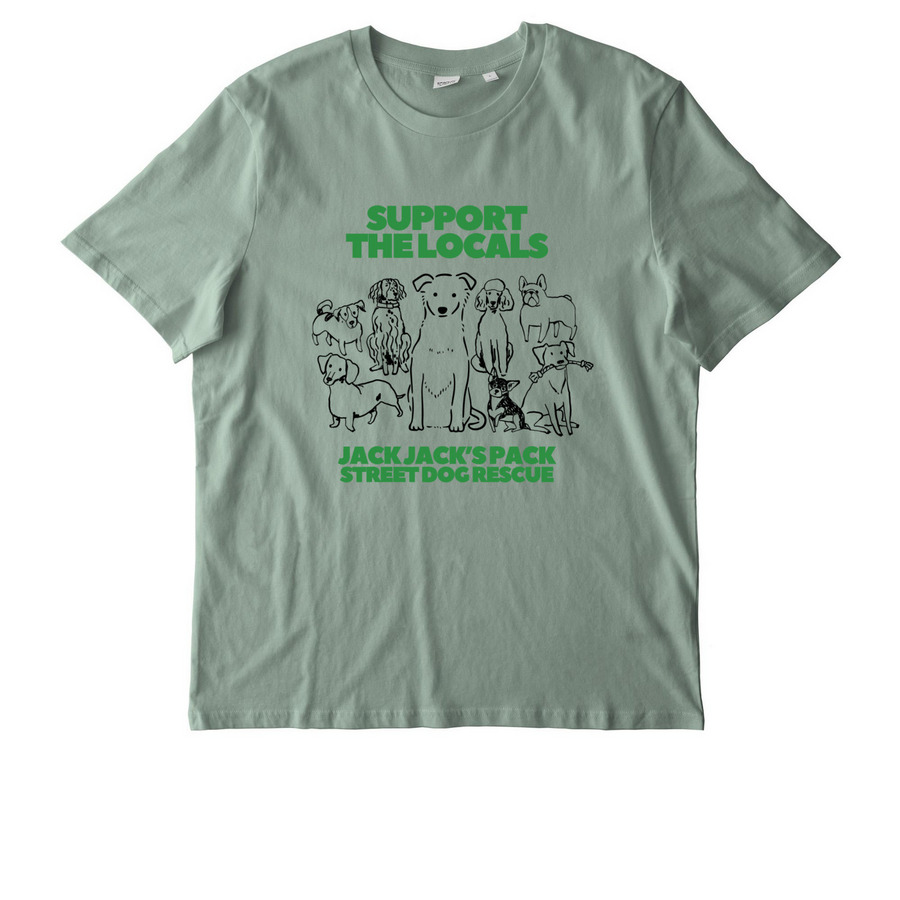 Support the Locals, a Aloe Stanley/Stella Unisex Creator 2.0 Tee