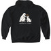 Boo-p Halloween Print!, a Black Gildan Softstyle Pullover Hoodie