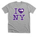 I Heart NY SKOL, a Athletic Heather Premium Unisex Tee
