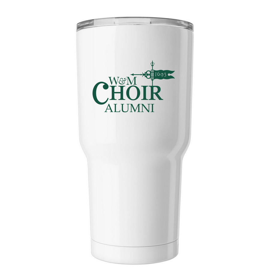 30 oz Alumni Tumbler, a White Insulated Tumbler