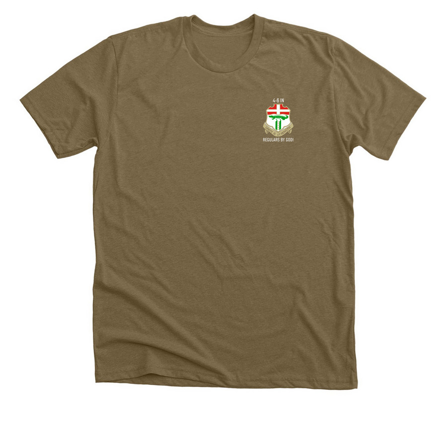 NEW LOGO, a Heather Olive Premium Unisex Tee