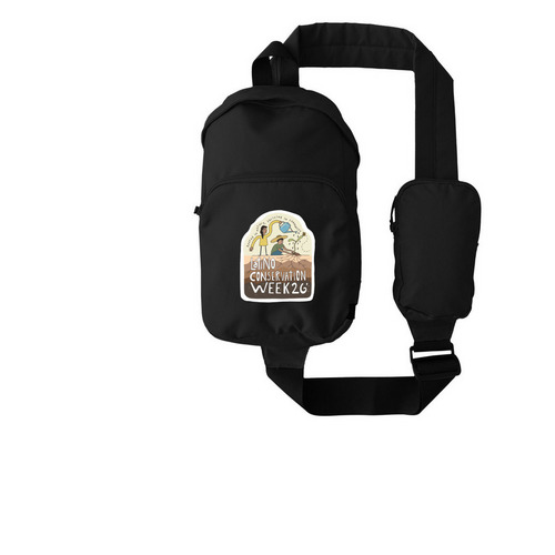 Latino Conservation Week '26 Sling Bag, a Black Grove Sling Bag