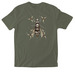 Wild Hornets Queen's Wrath Collection, a Military Green Softstyle Cotton Tee