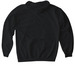 RISE CLASSIC LOGO HOODIE, a Black Gildan Softstyle Pullover Hoodie (back-view)