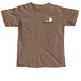 Always Late Delivery Co, a Espresso Comfort Colors Unisex Tee