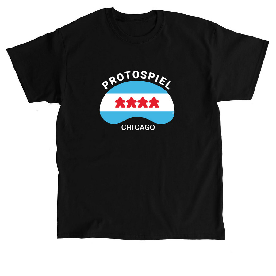 Protospiel Chicago, a Black Classic Unisex Tee
