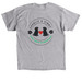 ? Paws Up for Charlie & Vinny, a Sport Grey Classic Unisex Tee (back-view)