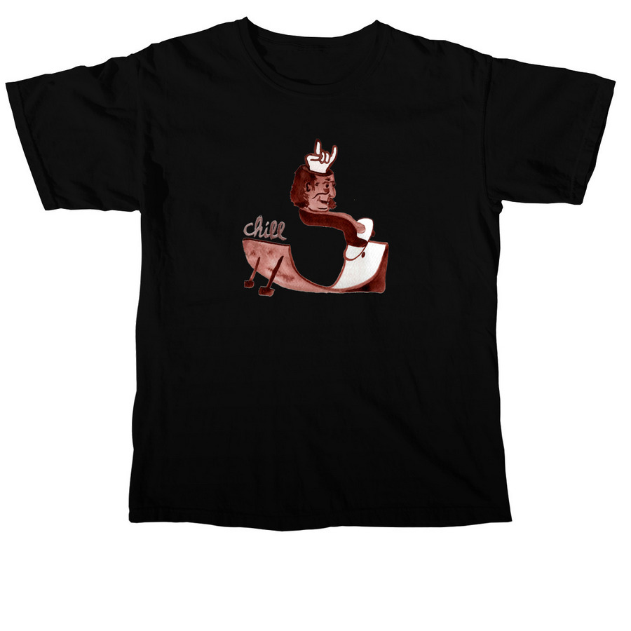 Cookie x Chill -&nbsp;Poetic Skater Tee, a Black Comfort Colors Unisex Tee