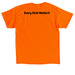 Astor Orange Shirt, a Orange Classic Unisex Tee (back-view)