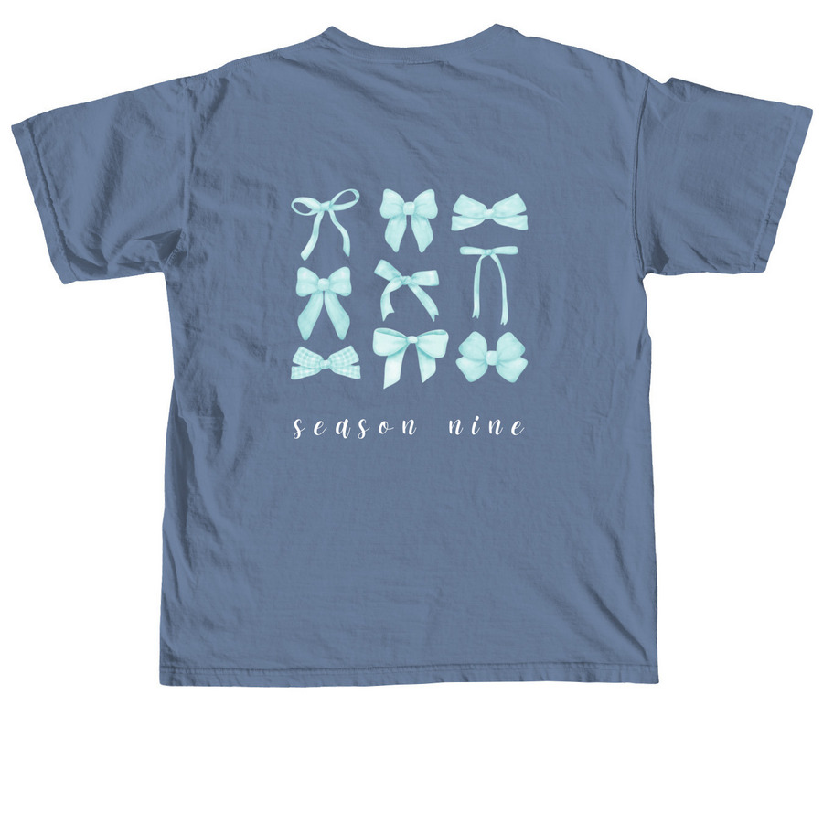 RMHDC - season nine, a Blue Jean Comfort Colors Unisex Tee (back-view)