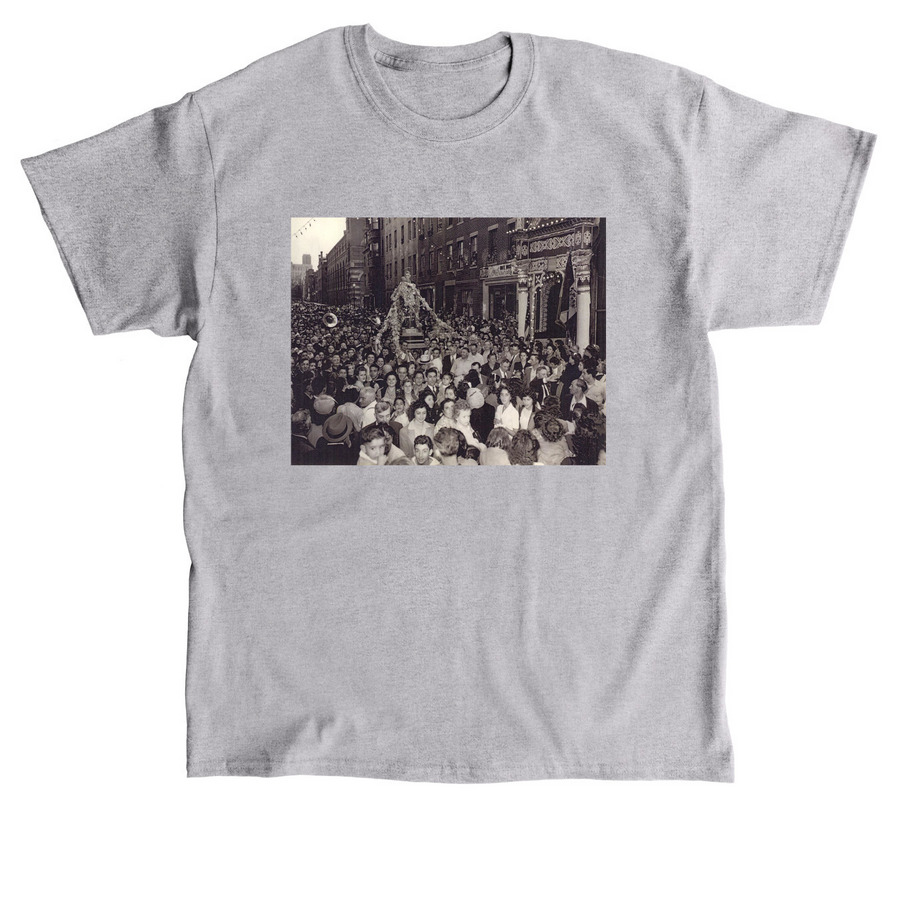 1945 Graphic Tee, a Sport Grey Classic Unisex Tee