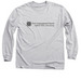 FCC Long Sleeve Tee, a Sport Grey Classic Long Sleeve Tee