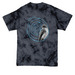 Wait For Me, a Black Crystal Tie Dye Tee