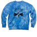 Miles for Mason Memorial Foundation, a Aqua Blue Tie Dye Crewneck Sweatshirt