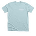 Tiny Hearts, a Heather Ice Blue Premium Unisex Tee