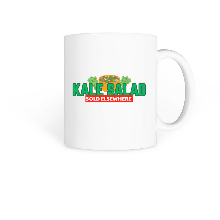 Proper Smash Mug, a White Coffee Mug
