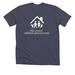 Advocate Logo Tee, a Heather Midnight Navy Premium Unisex Tee