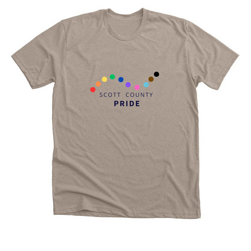 Wear Your Pride. Fund Our Future., a Heather Stone Premium Unisex Tee