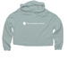 Women's Lightweight Cropped Hoodie, a Sage Women?s Lightweight Cropped Hoodie