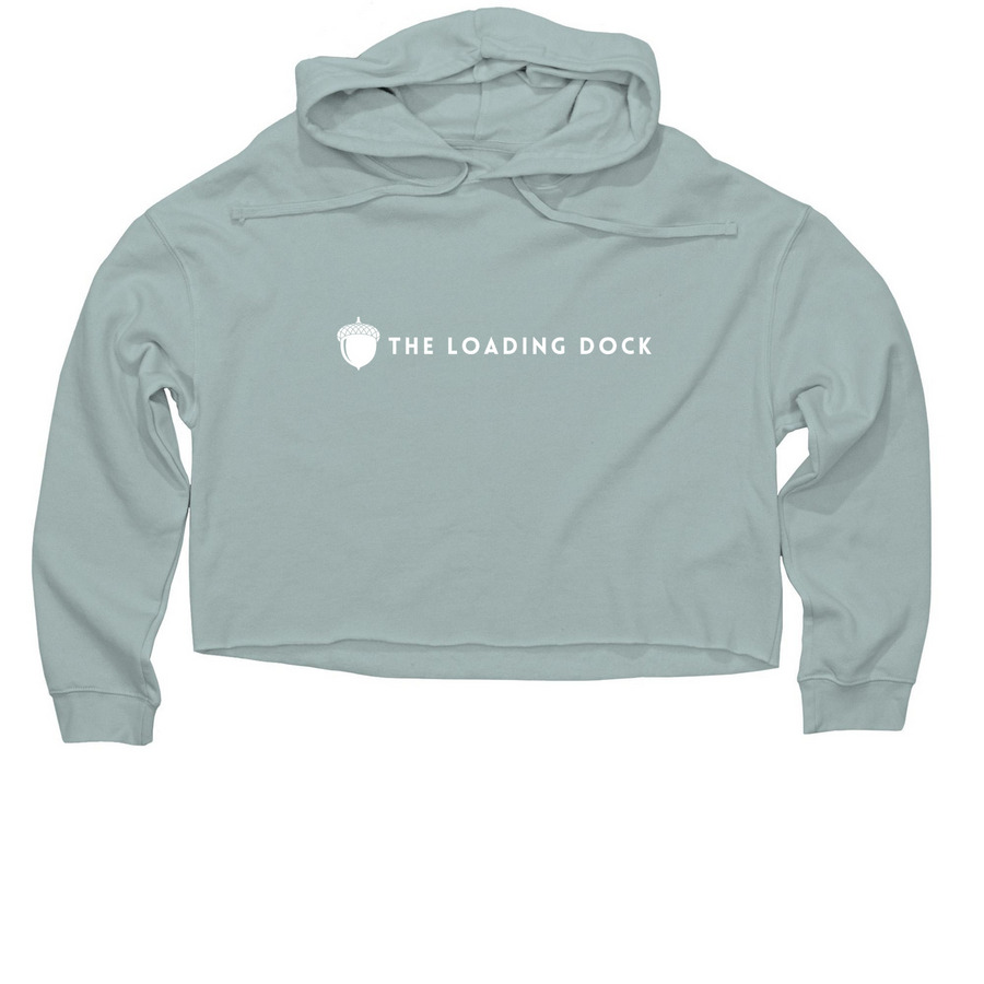 Women's Lightweight Cropped Hoodie, a Sage Women?s Lightweight Cropped Hoodie
