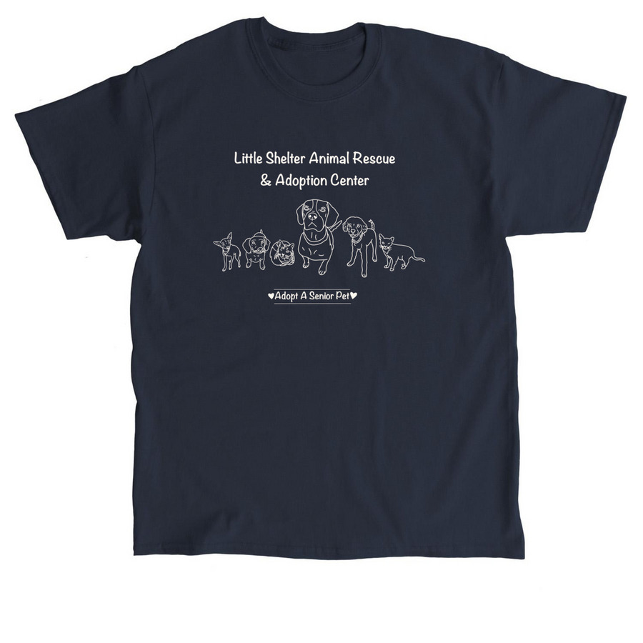 Adopt A Senior, a Navy Classic Unisex Tee