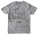 "I Know a Place" & Map Back, a Smoke Comfort Colors Colorblast Tee (back-view)