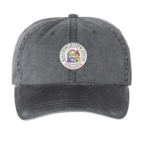 St. Stephen's UCC Baseball Cap, a Black Printed Pigment Dye Baseball Cap