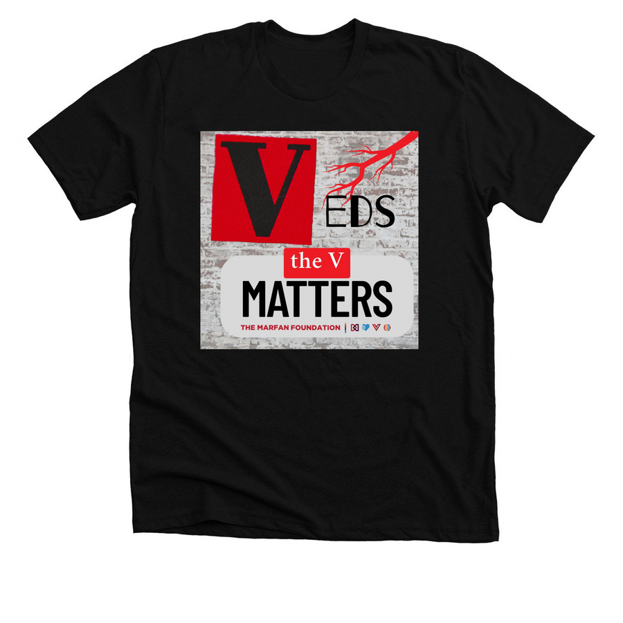 #TheVMatters, a Solid Black Blend Premium Unisex Tee