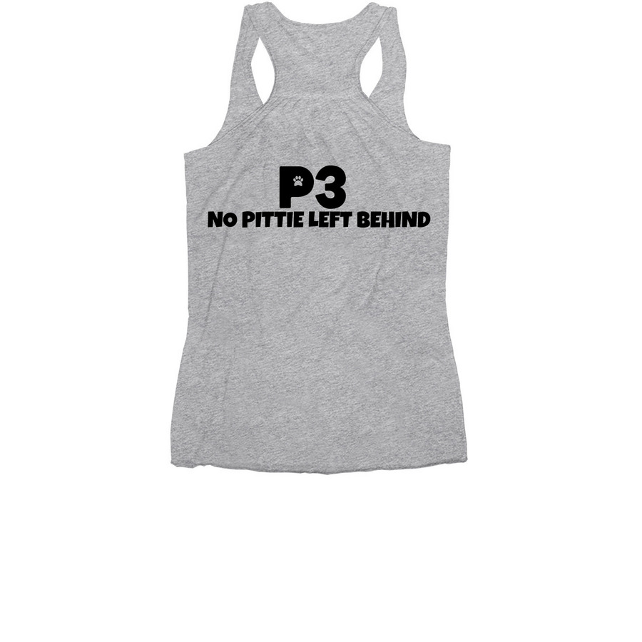 Balls Are Overrated&nbsp;, a Athletic Heather Women's Racerback (back-view)