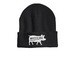 Misfits Winter Beanie, a Heather Charcoal Printed Cuffed Beanie