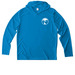 The Path, a Sapphire UV Performance Long Sleeve Hoodie