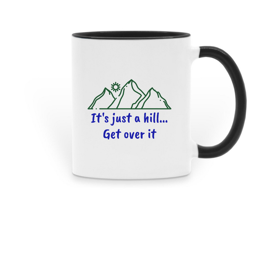 Drink up! Breakthrough T1D Ride, a Black Two-Tone Ceramic Mug
