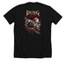 Dying to Feel Alive, a Solid Black Blend Premium Unisex Tee (back-view)