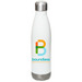 'B' for Boundless- Water Bottles, a White Stainless Steel Water Bottle