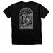 Make Heaven Crowded&nbsp;, a Black Heather Premium Unisex Tee (back-view)