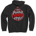 Crown Circle Good Vibes Only&nbsp;&nbsp;Hoodie, a Black Pullover Hoodie (back-view)
